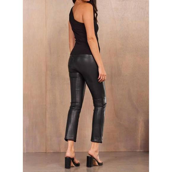 NEW LAMADE burton crop pant in black - Picture 2 of 4